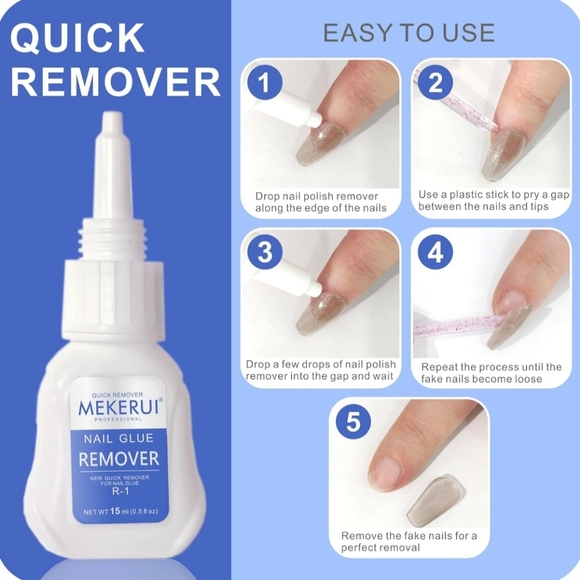 New Nail Glue & Glue Remover Set - Picture 2 of 4